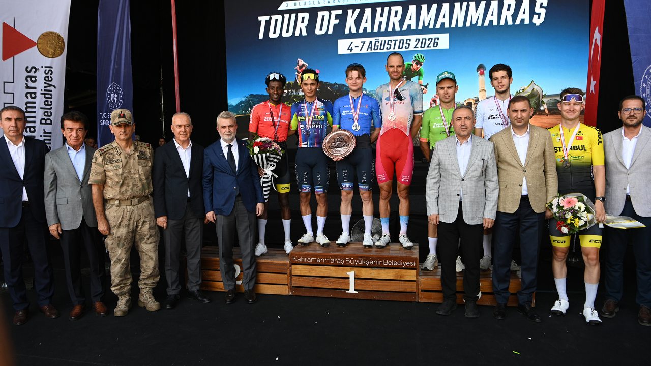 “Tour Of Kahramanmaraş” Uluslararası Yol Bisikleti Turnuvası Tamamlandı