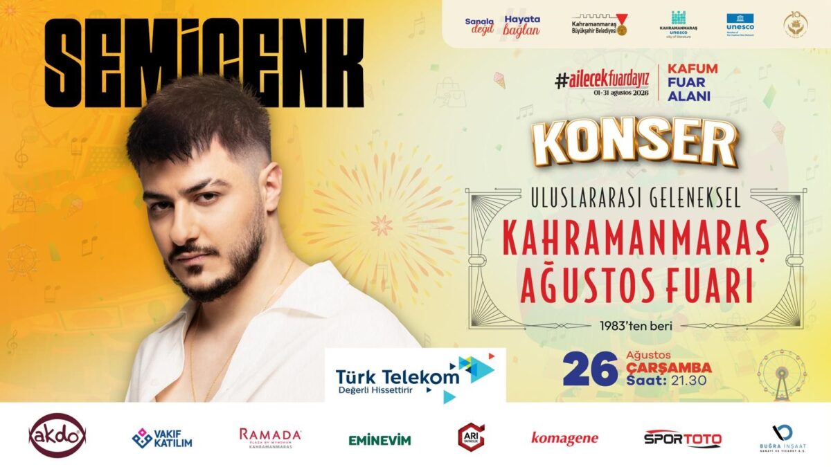 Semicenk, Çarşamba Günü Ağustos Fuarı’nda Sahne Alacak