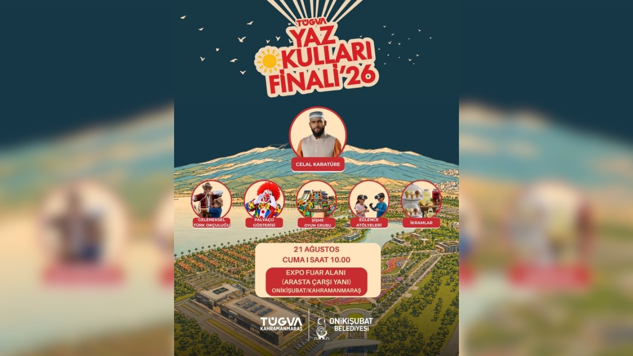 TÜGVA Yaz Okulu Kahramanmaraş’ta Final Yapıyor