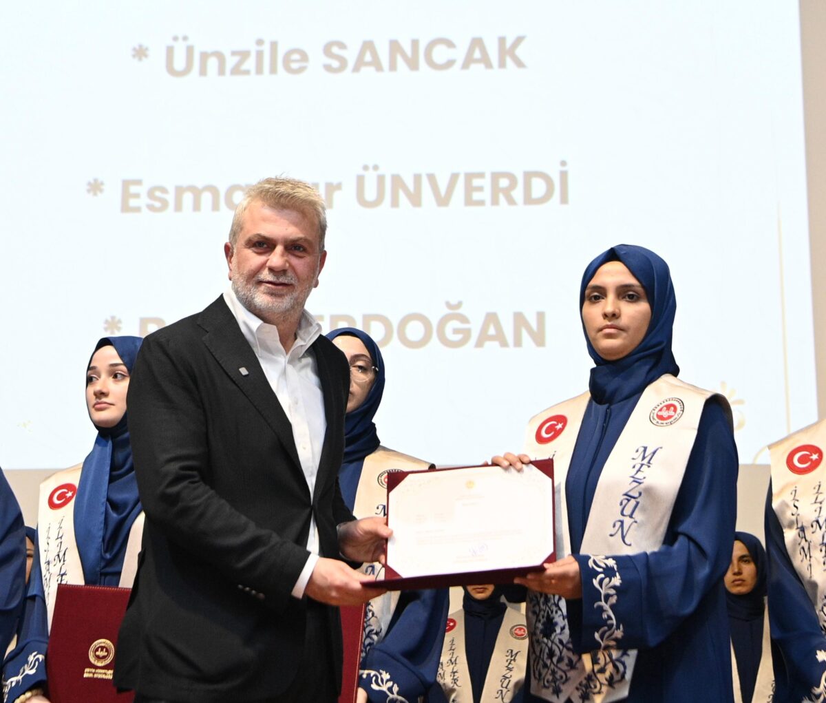 Başkan Görgel, 70 Hafızın Mezuniyet Sevincine Ortak Oldu
