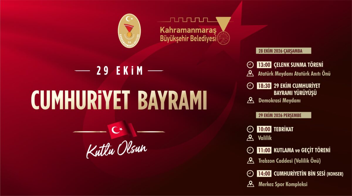 Cumhuriyet’in 103’üncü Yılı Büyük Bir Coşkuyla Kutlanacak
