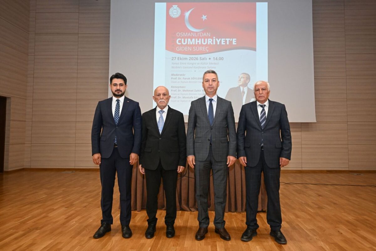Osmanlı’dan Cumhuriyet’e Giden Süreç KSÜ’de Ele Alındı