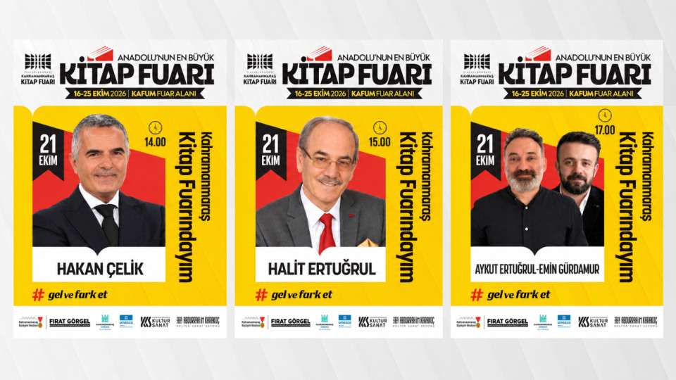 Türkiye’nin Güçlü Kalemleri KAFUM’da Sevenleriyle Buluşacak
