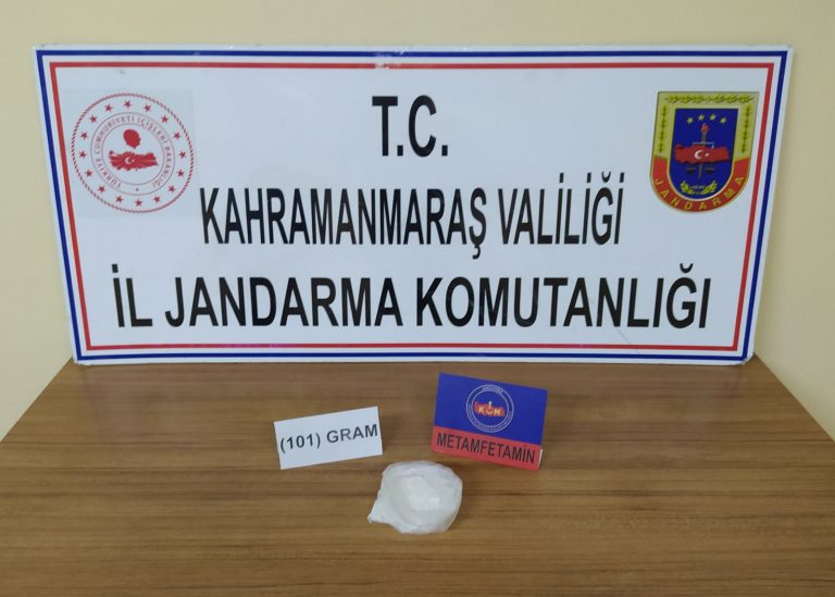 Pazarcık’ta jandarma narkotik madde yakaladı!
