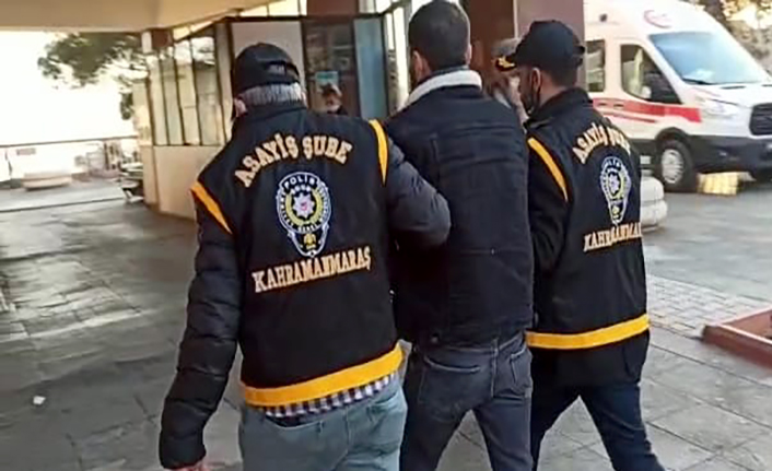 Kahramanmaraş’ta suç makinası kaçarken yakalandı!