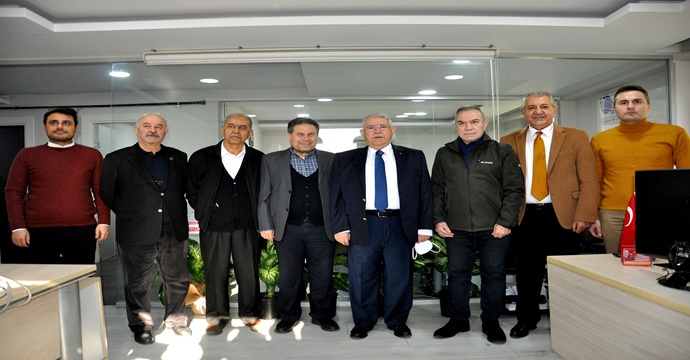 Başkan Mahçiçek’ ten KMBGC’ ye sürpriz ziyaret