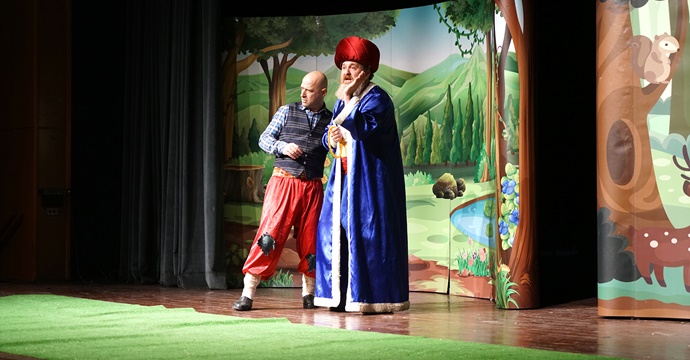 ‘Keloğlan İş Başında’ adlı çocuk oyunu minik izleyicilerle buluştu!