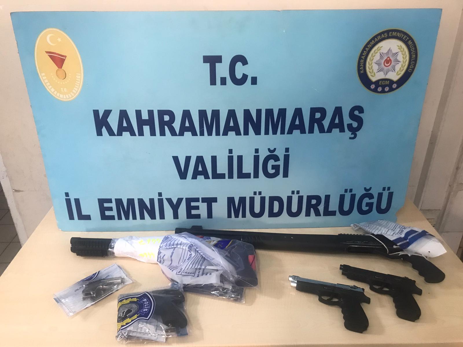 Kahramanmaraş’ta aranan şahıslar yakayı böyle ele verdi!