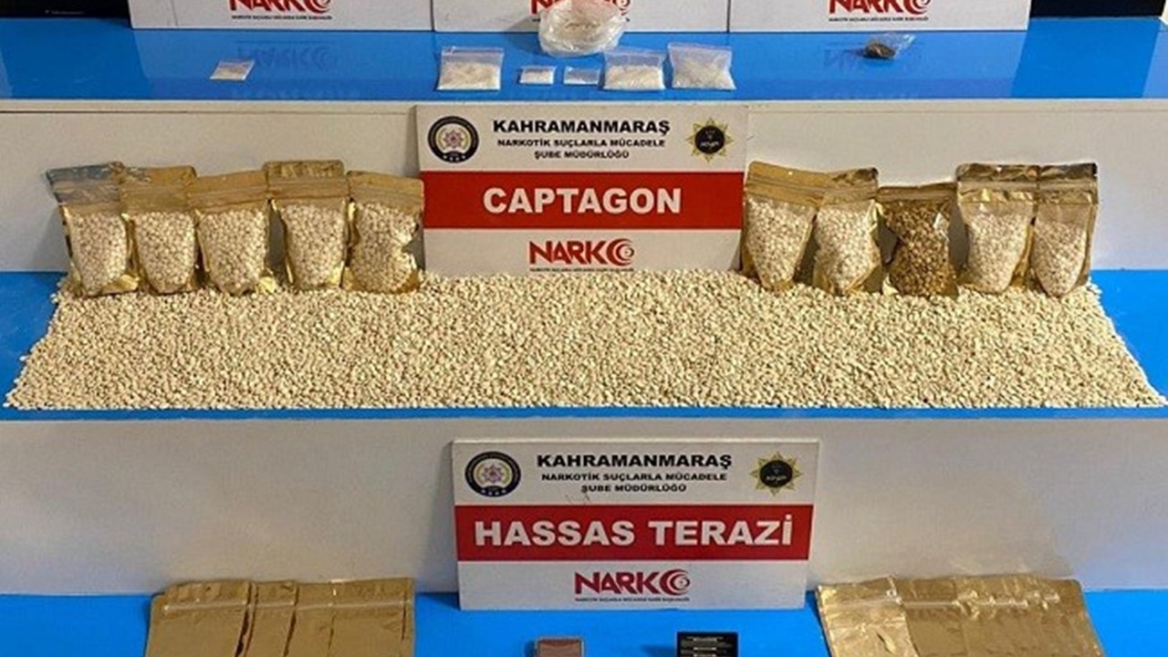 Kahramanmaraş polisi uyuşturucu tacirlerine göz açtırmadı!