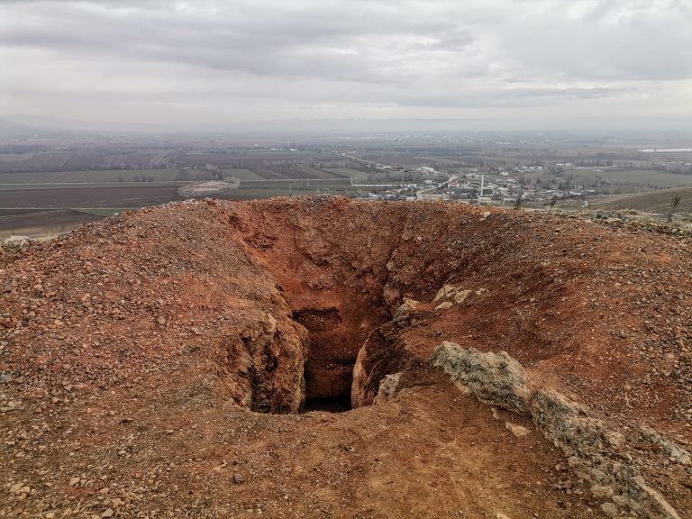 Kahramanmaraş’ta kaçak kazı yapanlar yakalandı!