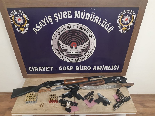 19 şüpheliden 20 silah çıktı !