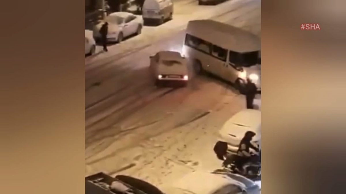 Kahramanmaraş’ta buzlanma nedeniyle artan trafik kazaları