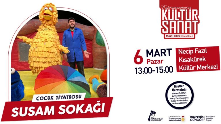 Etkinlikler ‘Susam Sokağı’ ile başlıyor￼