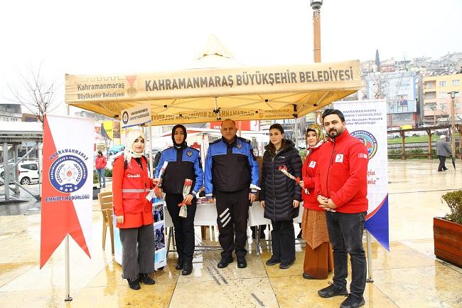 Kahramanmaraş Emniyetinden kadınlar günü etkinliği