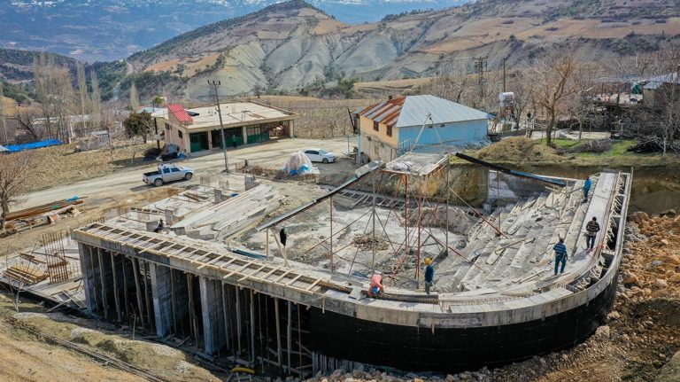 Kahramanmaraş’ta güreş sahası yenileniyor!