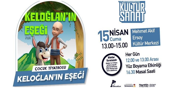 Keloğlan’ın Eşeği Miniklerle Buluşacak
