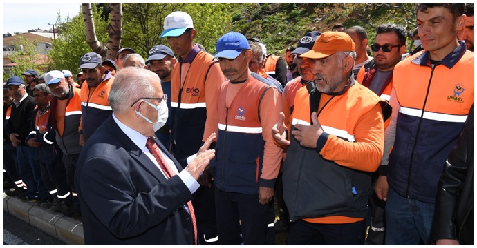 Başkan Mahçiçek; Onikişubat Belediyesi olarak tüm belediyelere örnek olacağız