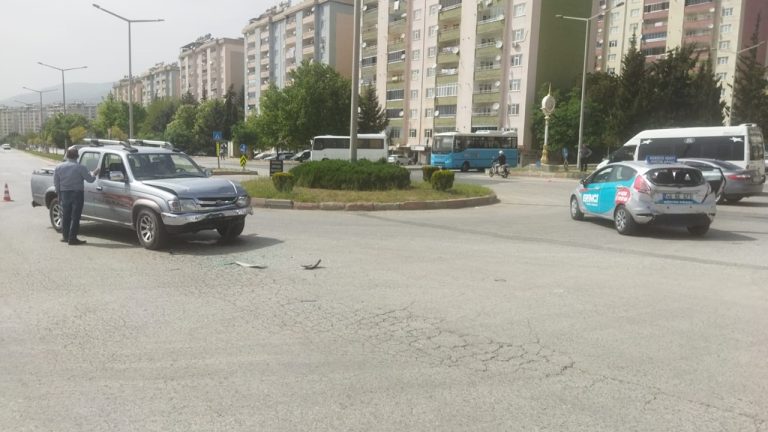 Kahramanmaraş’ta trafik kazası: 1 yaralı