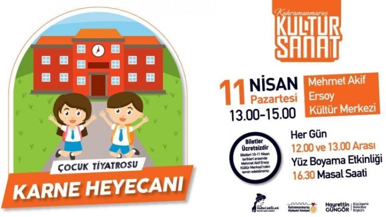 Karne Heyecanı adlı çocuk tiyatrosu bugün miniklerle buluşacak!