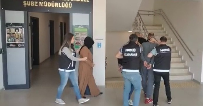 Kahramanmaraş’ta uyuşturucu operasyon: 3 tutuklama