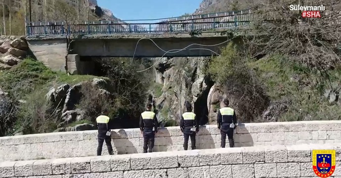 Kahramanmaraş’ta jandarma ekiplerinden özel klip