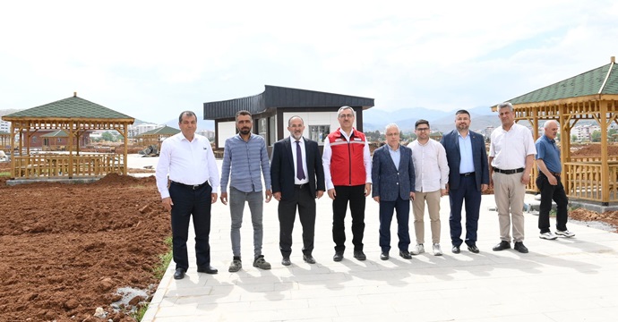 Başkan Güngör: Afşin Millet Bahçesi’ni Tamamlıyoruz