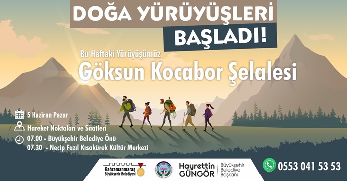 Doğaseverlerin Bu Haftaki Rotası Göksun Kocabor Şelalesi