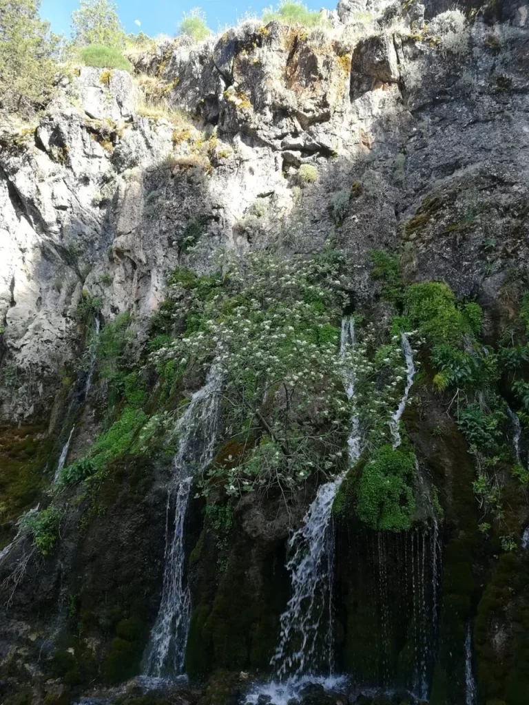 Depremler sonrası Kahramanmaraş’taki şelalenin suyu kurudu