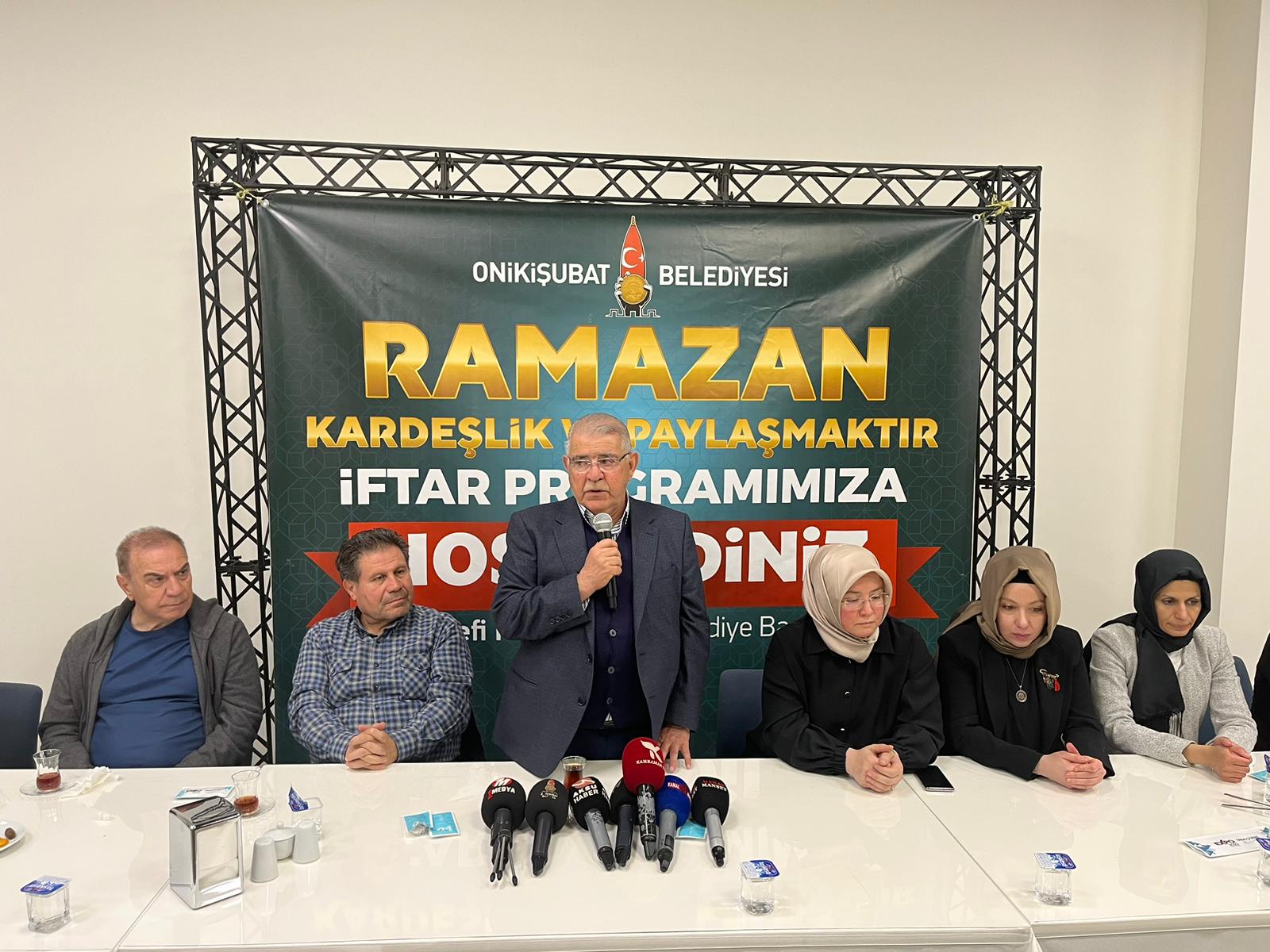 Başkan Mahçiçek; Kahramanmaraş’ı yeniden inşa edecek, model ve örnek bir memleket yapacağız