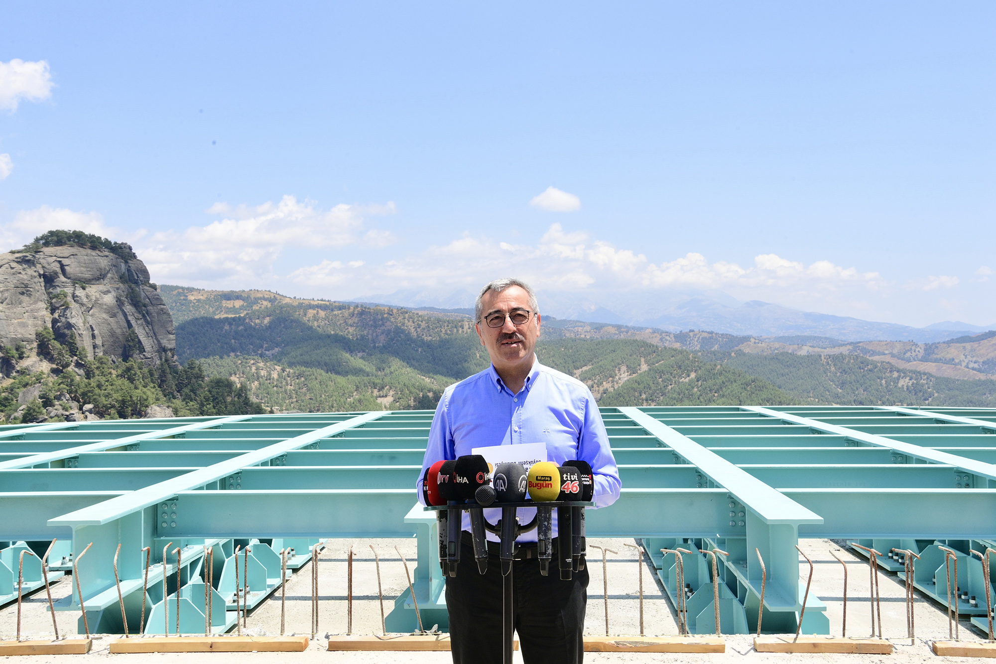 Başkan Hayrettin Güngör;<br>“Ali Kayası Cam Teras’ta Çalışmalarımızı<br>Sürdürüyoruz”