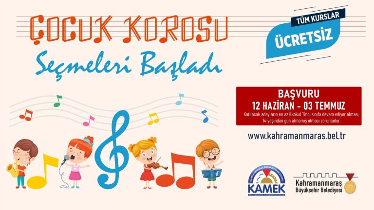 Büyükşehir’in Çocuk Korosu’nda Yeni<br>Dönem Kayıtları Başladı!