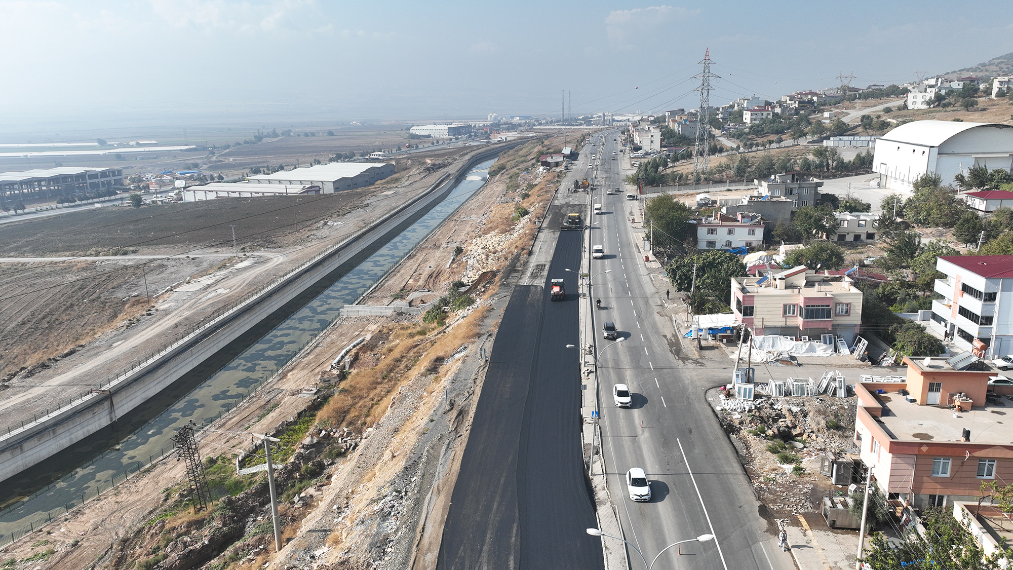 Büyükşehir, Ağcalı – Sümbüllü Bağlantı Yolunu Yeniliyor