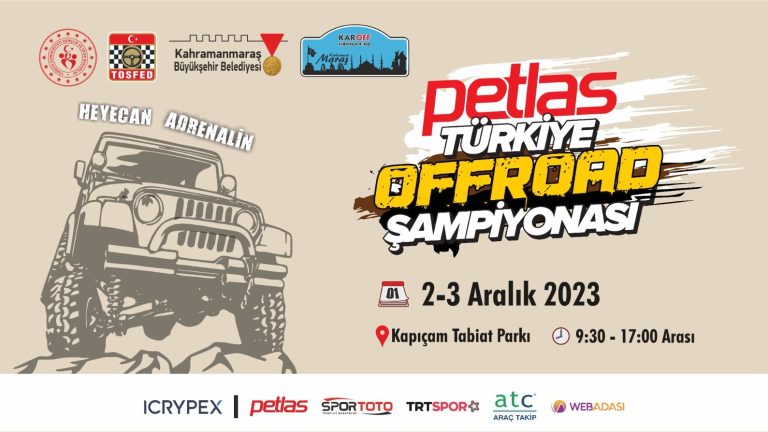 Offroad Şampiyonası Final Heyecanı Bir Kez Daha Kahramanmaraş’ta!