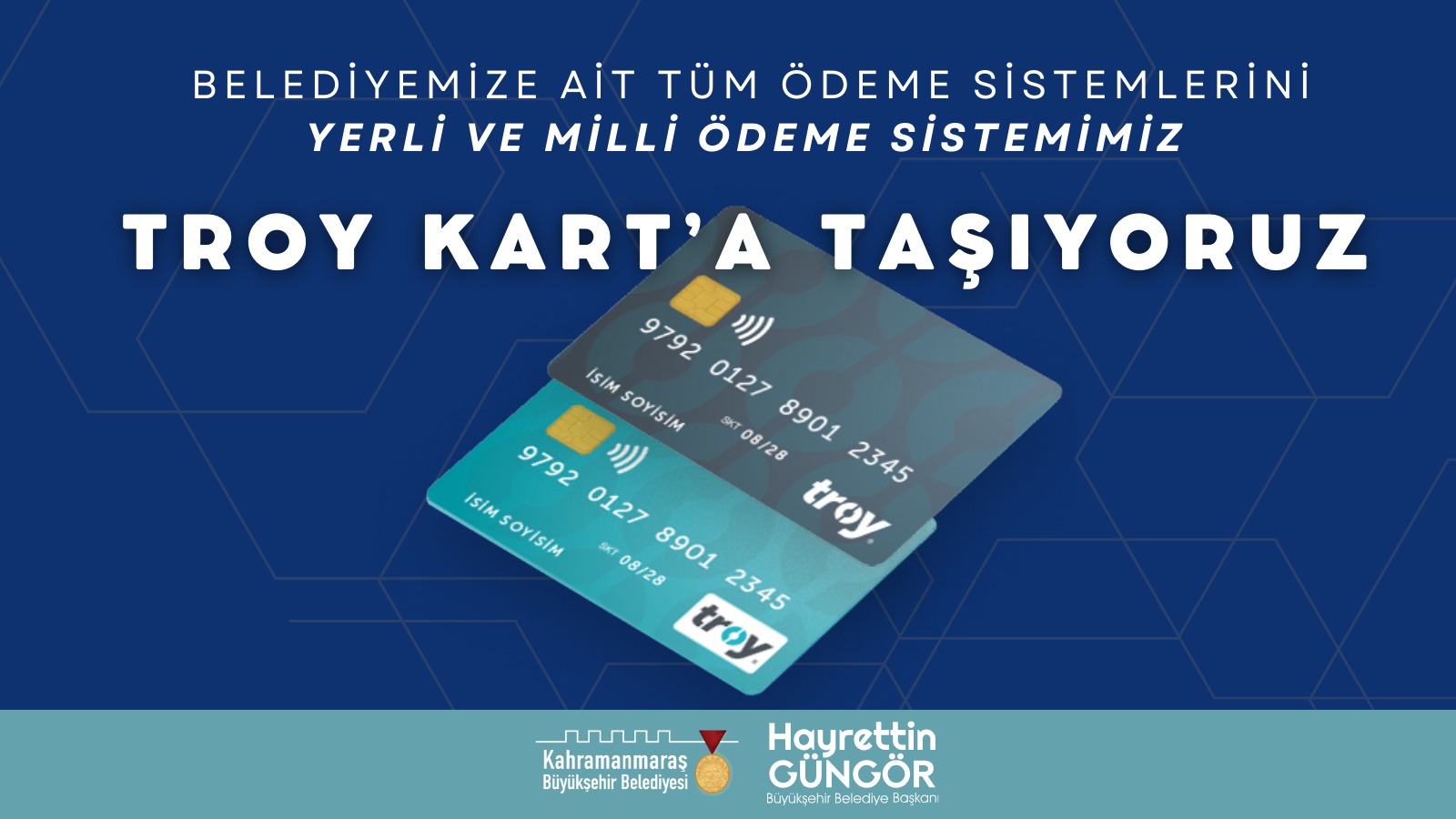 Büyükşehir, personel maaşları ile tüm ödemelerini TROY üzerinden yapacak