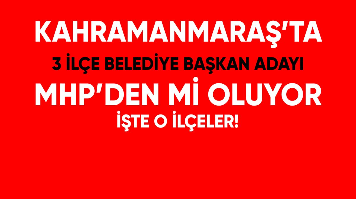 KAHRAMANMARAŞ’IN EN GÜVENİLİR SOSYAL MEDYA PLATFORMUNDAN BOMBA KULİS BİLGİSİ