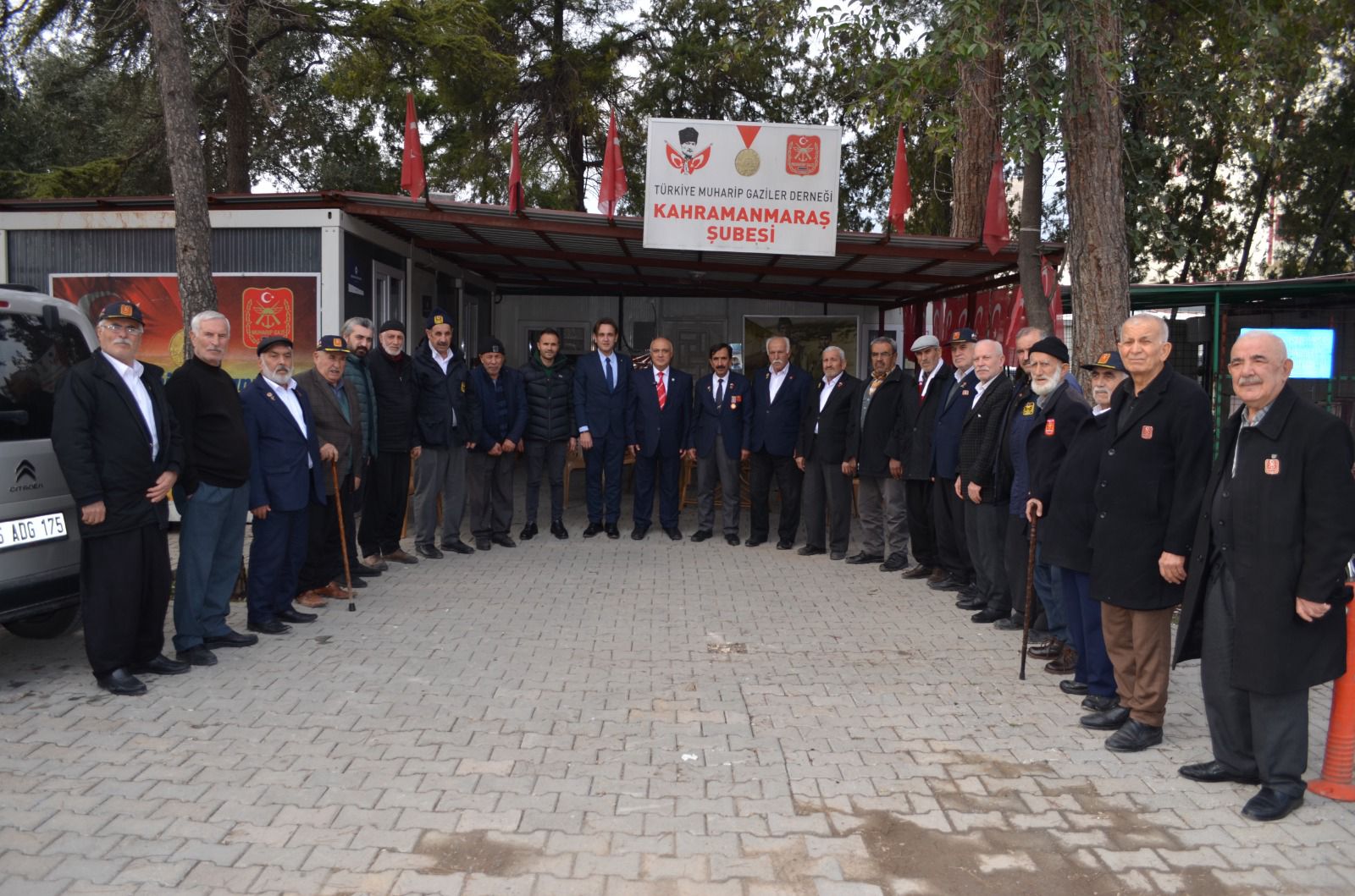 İyi Parti Dulkadiroğlu Belediye Başkan Adayı Can, Kıbrıs Gazilerini Ziyaret Etti