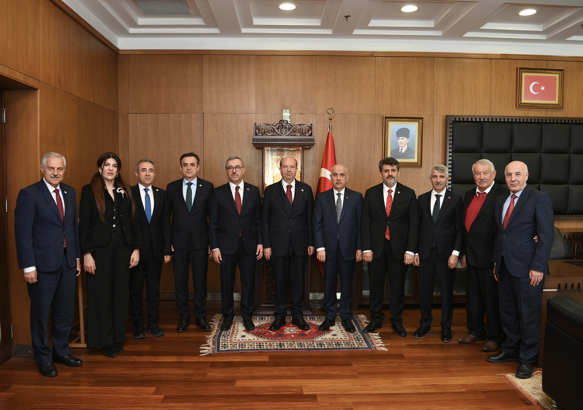 Başkan Güngör, KKTC Cumhurbaşkanı Tatar’ı Ağırladı