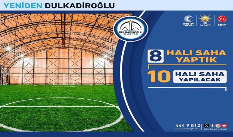 Başkan Okay’dan Gençlere Halı Saha Ve Düğün Salonu Müjdesi
