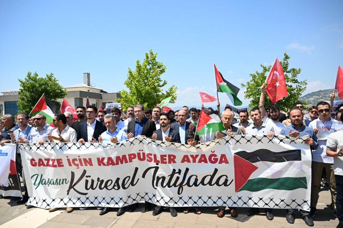 KSÜ’de Refah için Basın Açıklaması Düzenlendi