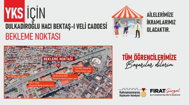 Büyükşehir Öğrenci ve Velilerin Yanında!