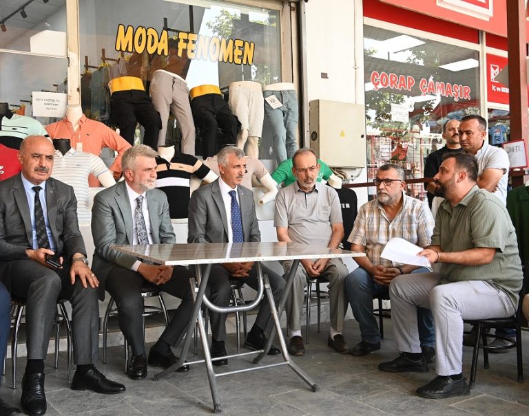 Başkan Görgel, Derepazarı Esnafıyla Buluştu