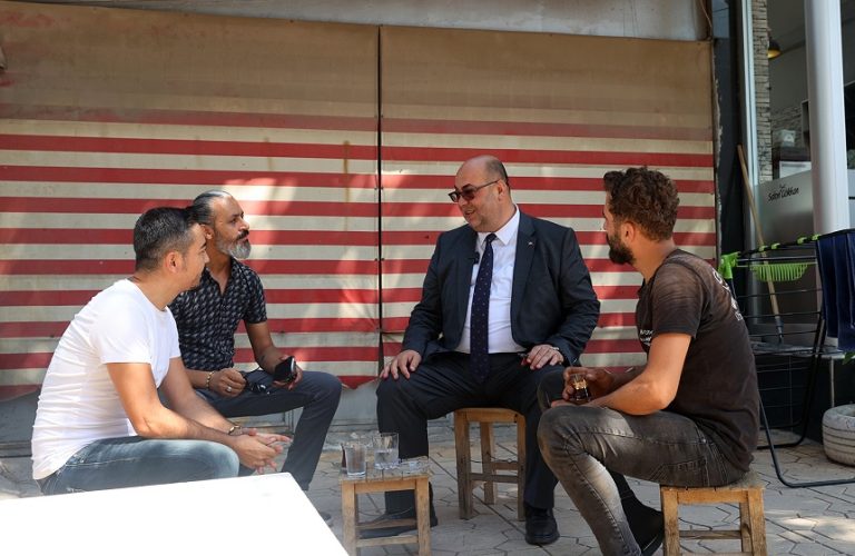 Başkan Akpınar’dan Trabzon Konteyner Çarşı Esnafına Ziyaret