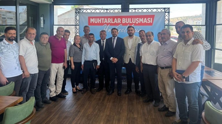 Muhtarlar Buluşması Afşin ve Pazarcık’ta Devam Etti