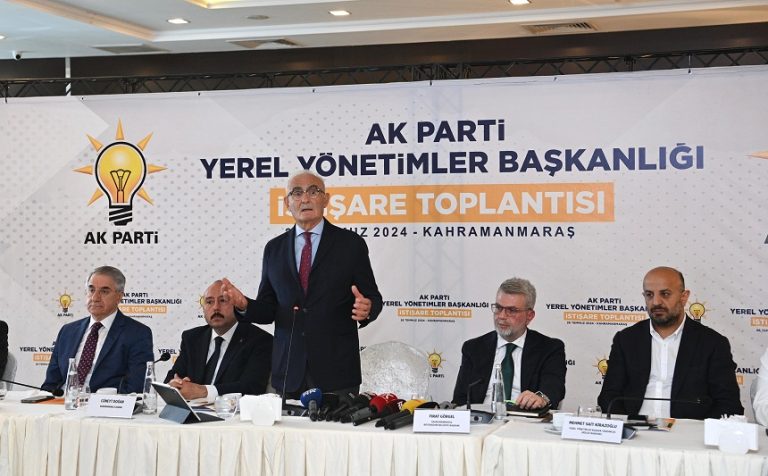 Deprem Bölgesi Belediye Başkanları Kahramanmaraş’ta Buluştu