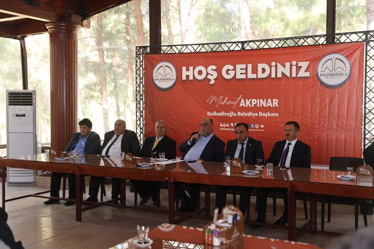 Başkan Akpınar, Mahalle Muhtarlarıyla Bir Araya Geldi