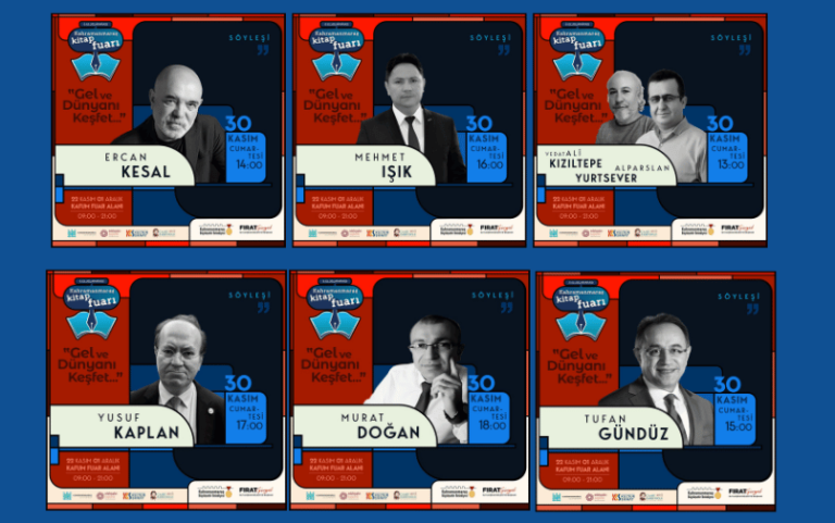 Kitap Fuarı’nda Cumartesi Günü Edebiyat Şöleni Katılımcıları Bekliyor