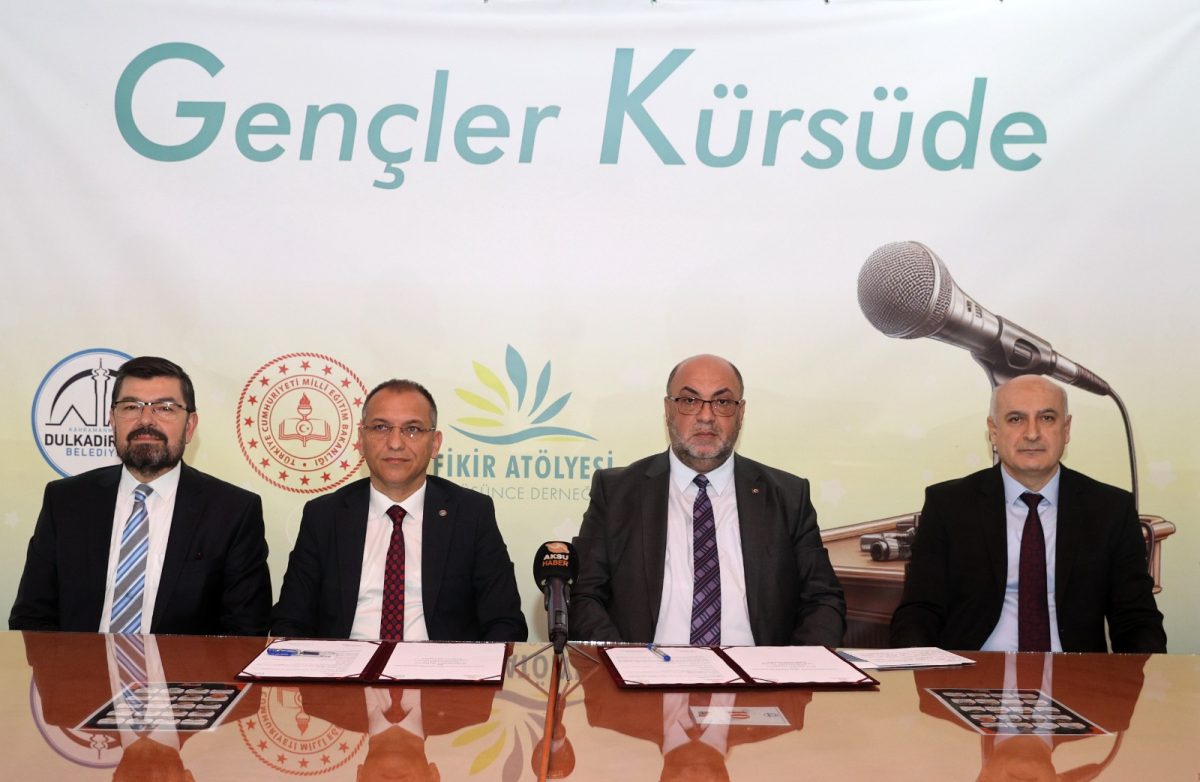 “Gençler Kürsüde” Projesi Protokolü İmzalandı