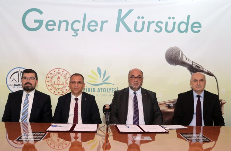 “Gençler Kürsüde” Projesi Protokolü İmzalandı