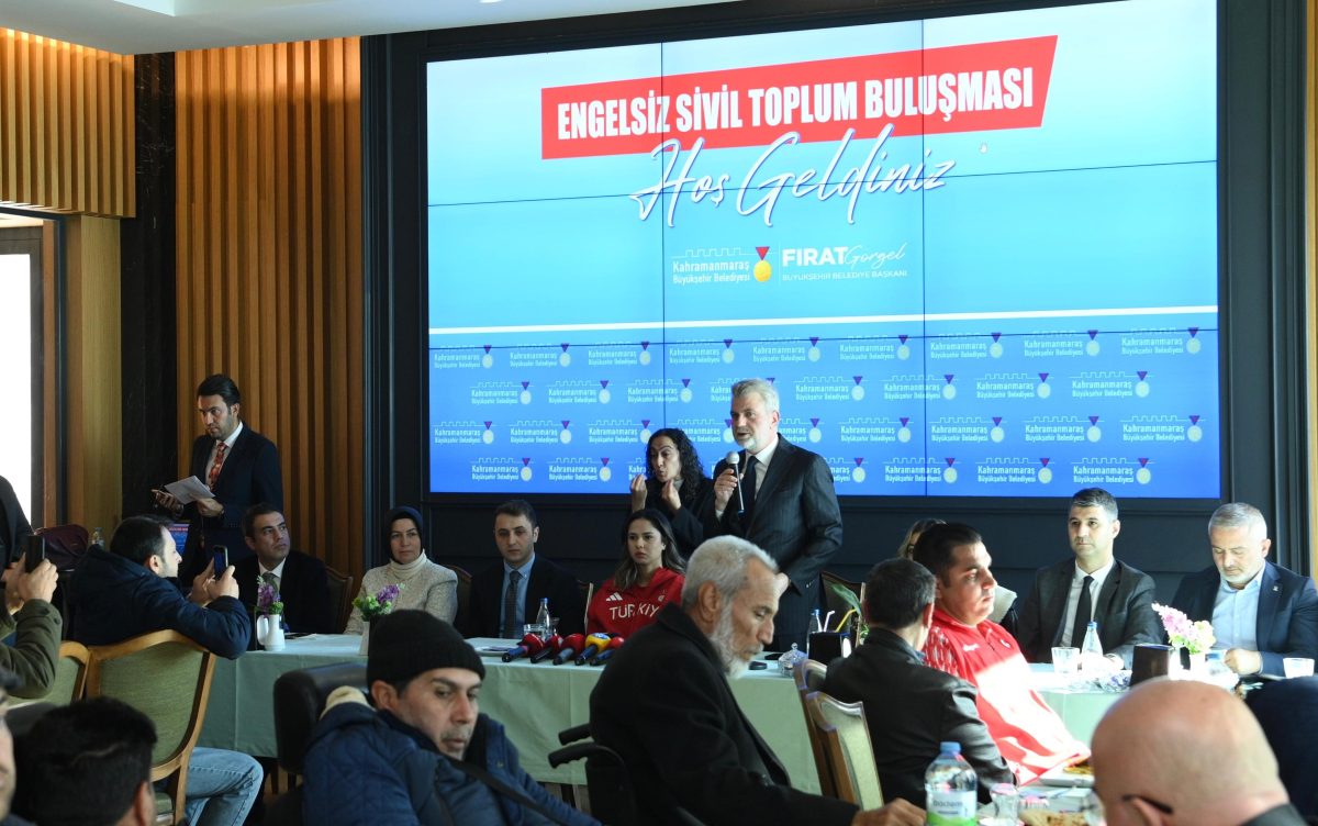 Başkan Görgel; “Kahramanmaraş, Engelsiz Şehir Hedefiyle Türkiye’ye Örnek Olacak”