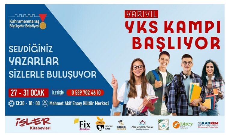Yarıyıl Tatilinde YKS Kampı Gençlerle Buluşacak!